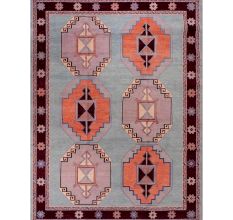 Charleston Jewels Turkish Design Handmade Wool Rug